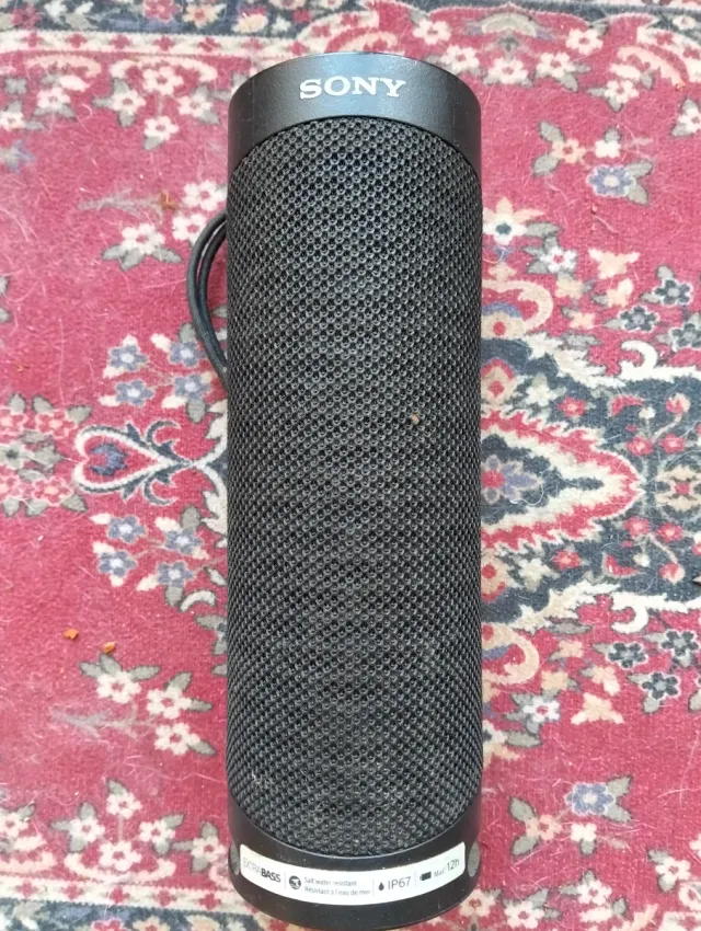 Altavoz Sony Negro Extra Bass IP67