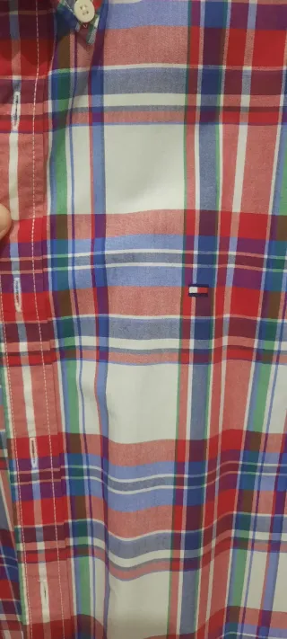 Camisa Tommy Hilfiger cuadros M