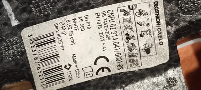 Casco infantil para bicicleta