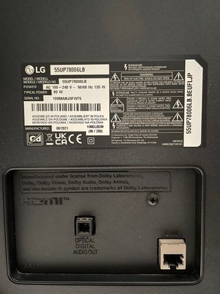 Smart TV LG 55 4K UHD