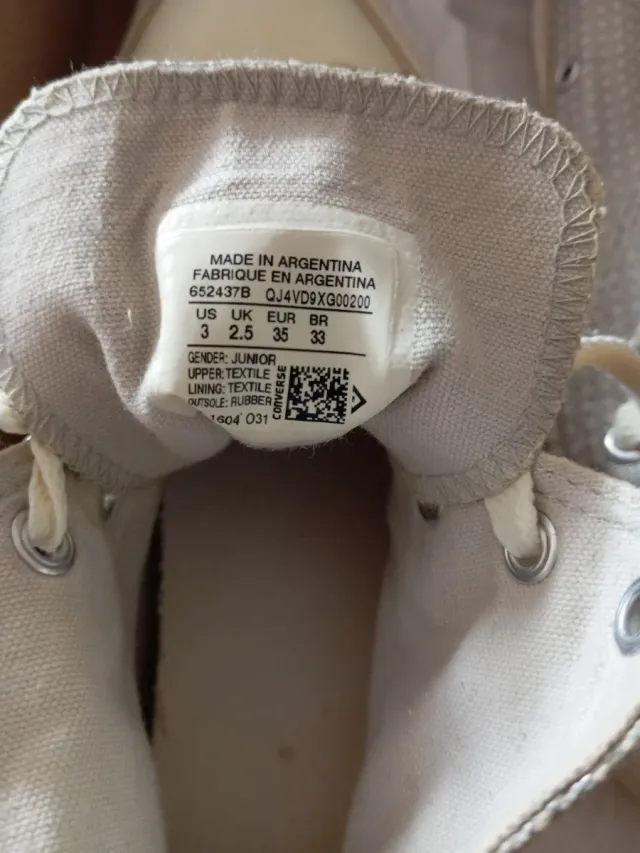 Zapatillas Converse All Star Altas