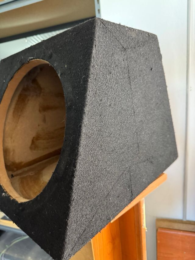 Cajón Bass Reflex 12 Negro