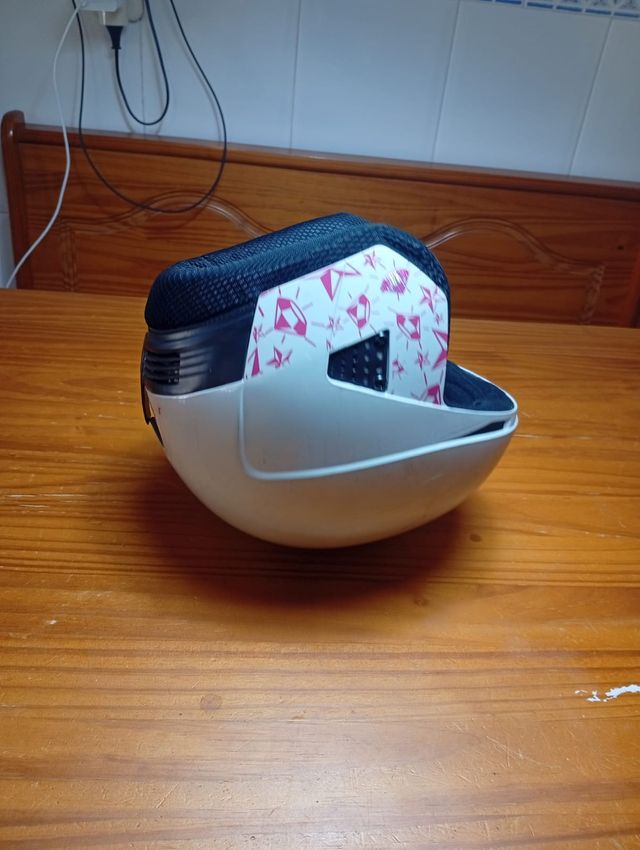 Casco patinaje niña D'ze blanco