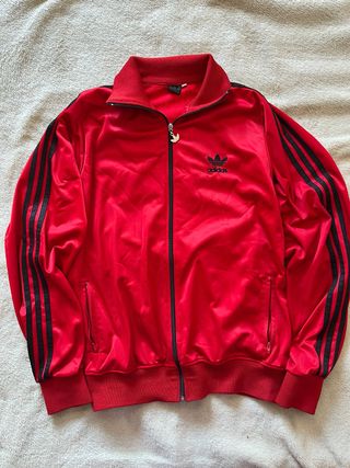 Adidas Originals Chándal Rojo Satinado