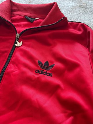 Adidas Originals Chándal Rojo Satinado