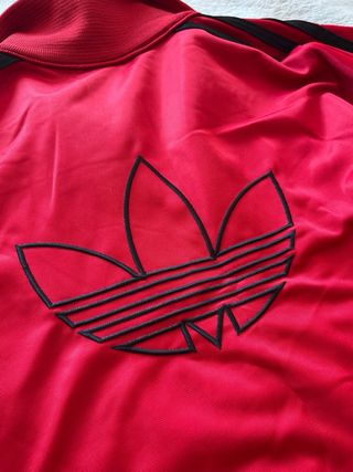Adidas Originals Chándal Rojo Satinado