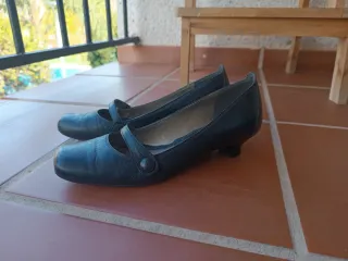 Zapatos Clarks Negros Talla 38