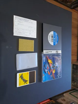 Volfied PC Engine Hucard Taito