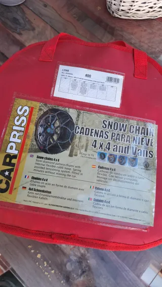 Cadenas Nieve 4x4 CARPRISS 400