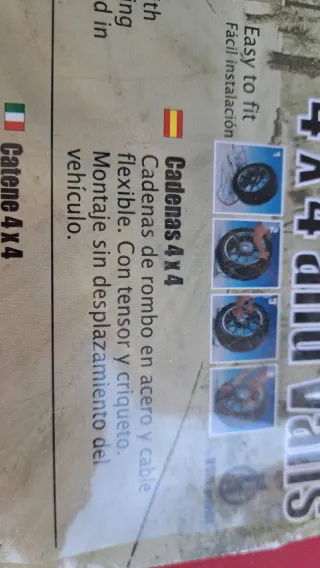 Cadenas Nieve 4x4 CARPRISS 400