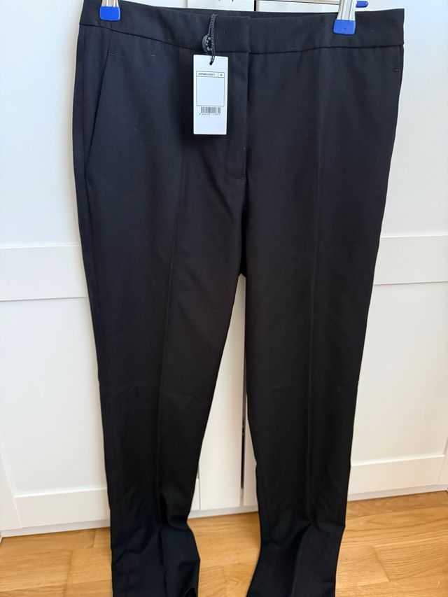 Pantalón de traje negro Purificación Garcia