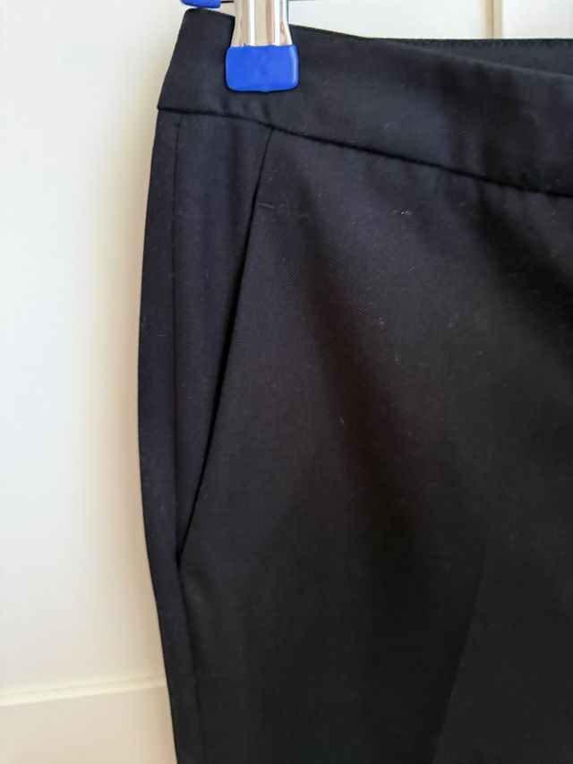 Pantalón de traje negro Purificación Garcia
