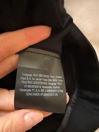 Pantalón de traje negro Purificación Garcia