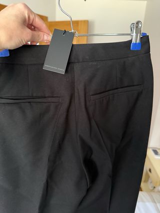 Pantalón de traje negro Purificación Garcia