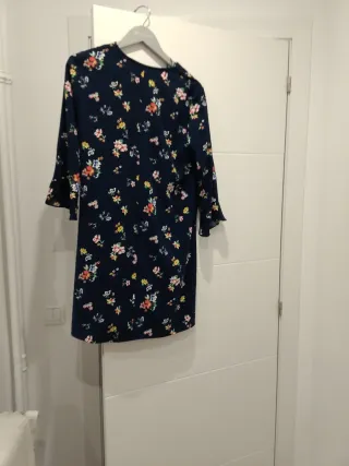 Vestido estampado floral Zara Talla M