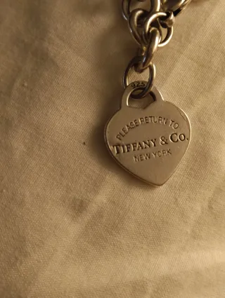 Pulsera Tiffany & Co. Plata Corazón