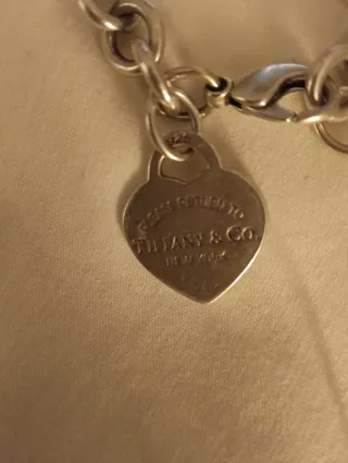 Pulsera Tiffany & Co. Plata Corazón