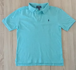 Polo Ralph Lauren Hombre Talla M Azul Turquesa