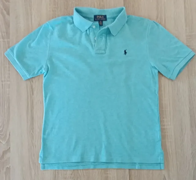 Polo Ralph Lauren Hombre Talla M Azul Turquesa