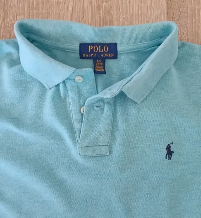 Polo Ralph Lauren Hombre Talla M Azul Turquesa