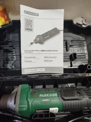 Amoladora Recta PARKSIDE PGS 500 A1