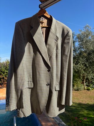blazer a cuadros clasico. Emidio Tucci