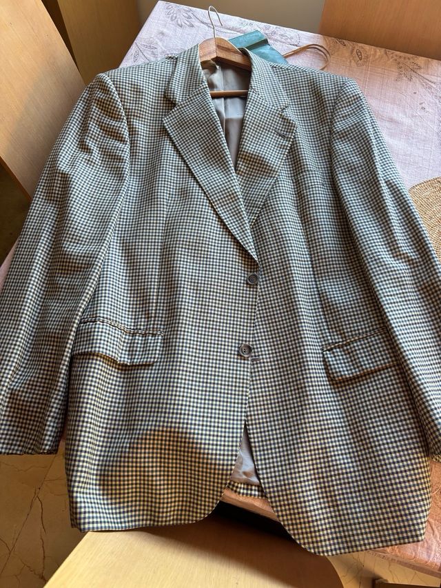 blazer a cuadros clasico. Emidio Tucci