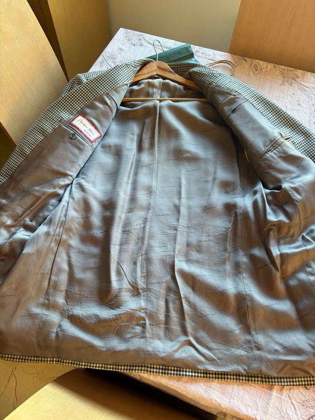 blazer a cuadros clasico. Emidio Tucci