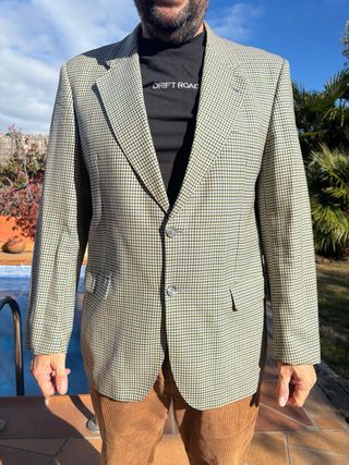 blazer a cuadros clasico. Emidio Tucci