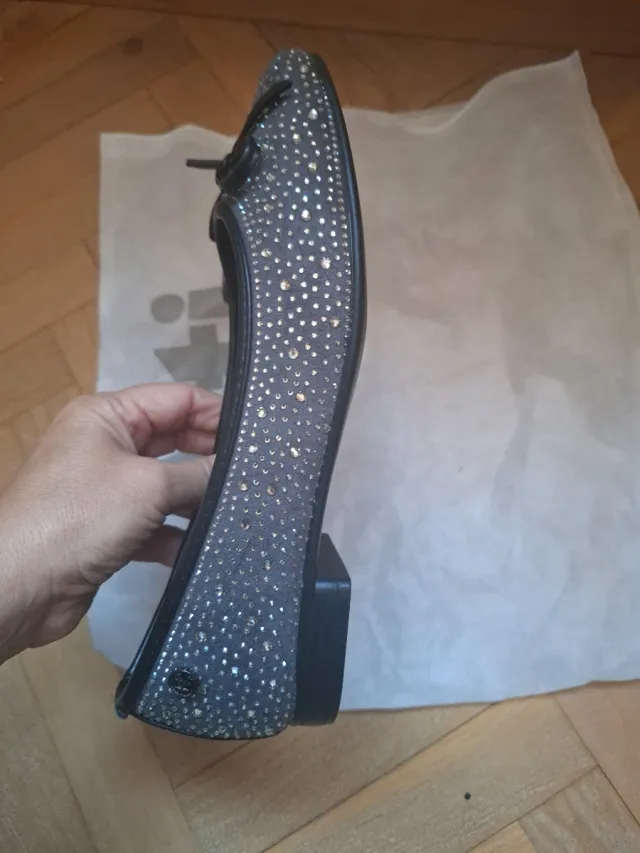 Manoletinas XTI Talla 38 Brillantes