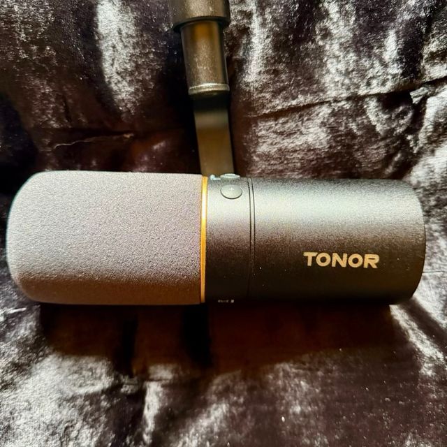 Micrófono TONOR USB C / XLR Negro