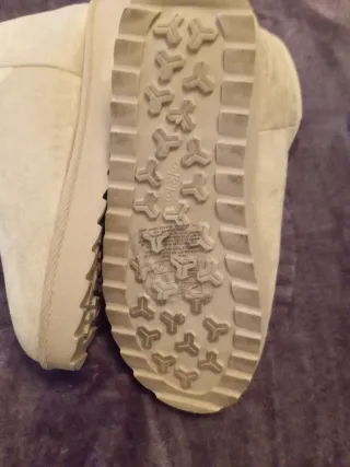 Botas Beige Talla 36