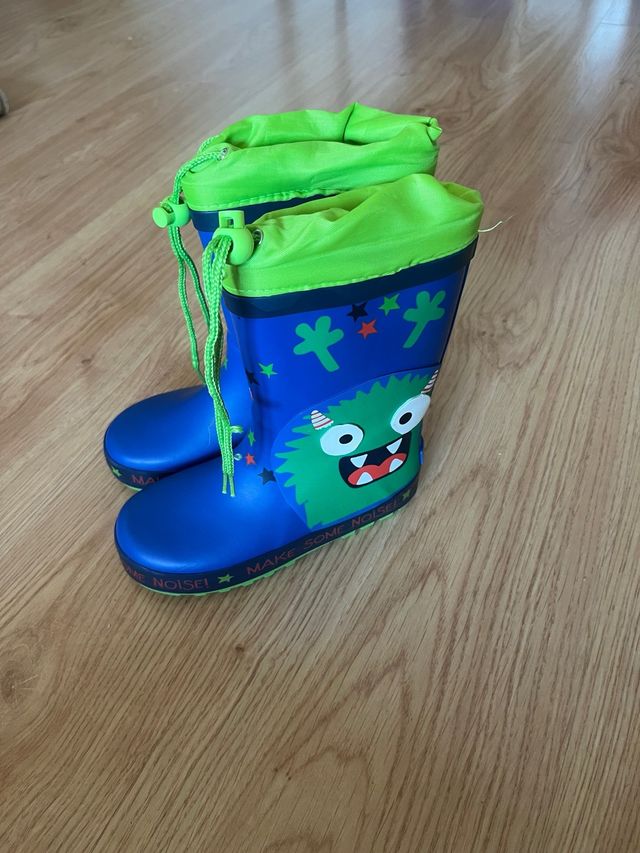 Botas de agua niño talla 29