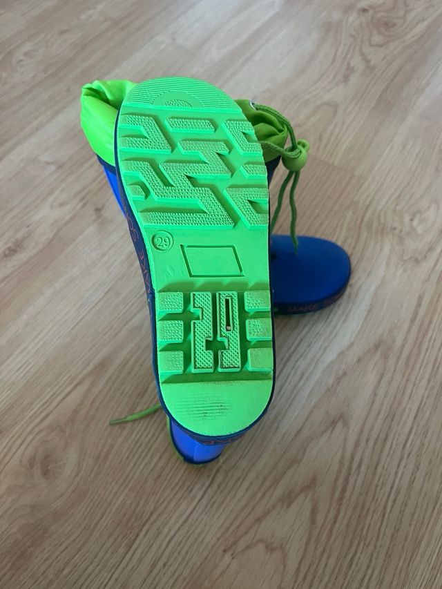 Botas de agua niño talla 29