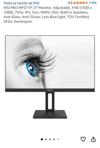 MSI PRO MP271P 27''Monitor