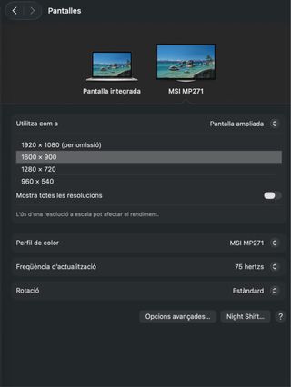 MSI PRO MP271P 27''Monitor