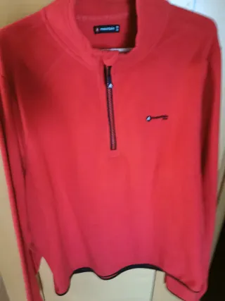 VER FOTOS chaqueta gris/sudadera rojo talla xl