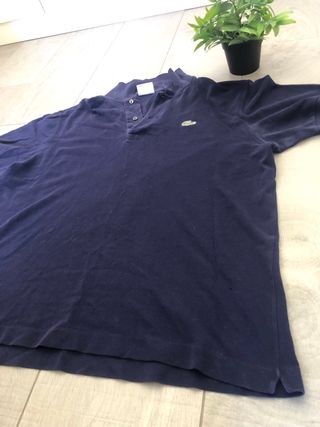 Polo Lacoste Azul Talla M