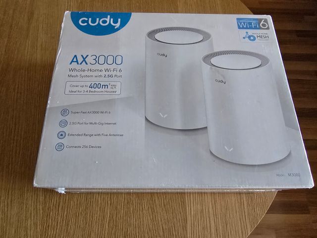 Cudy AX3000 Sistema Wi-Fi 6 Mesh