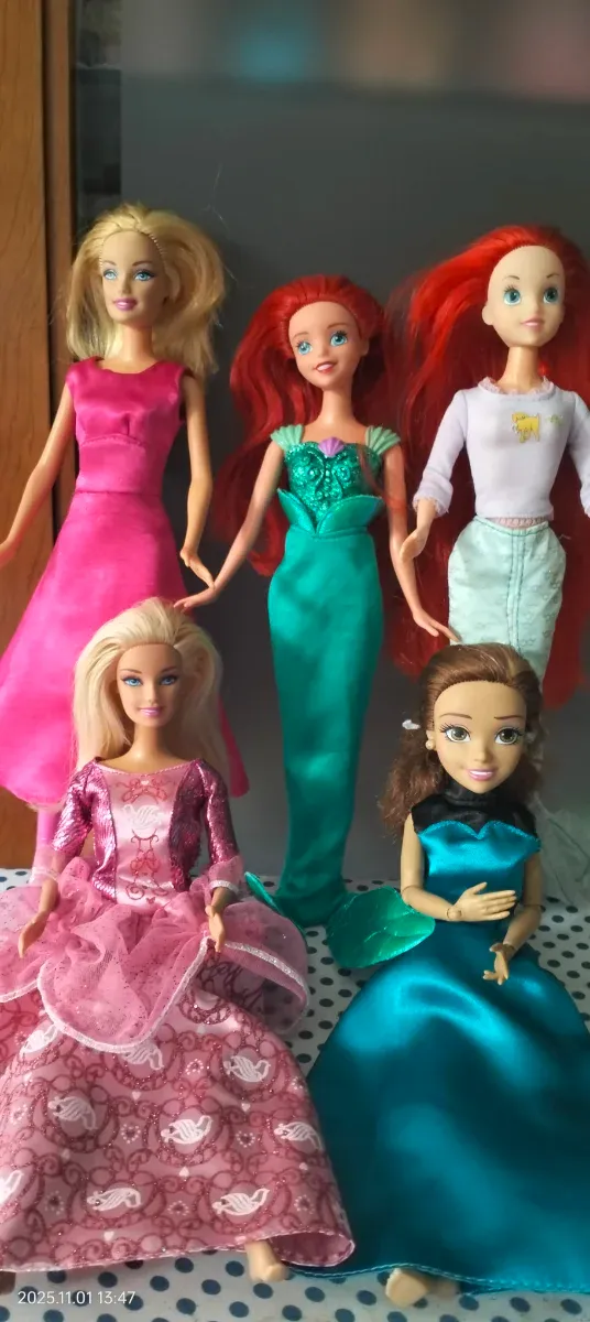 Mis muñecas favoritas.