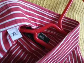 Camisa Sir Bonser Rayas Rojas y Blancas