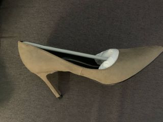 Scarpe con tacco beige