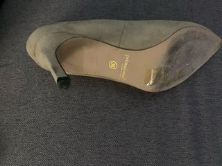 Scarpe con tacco beige