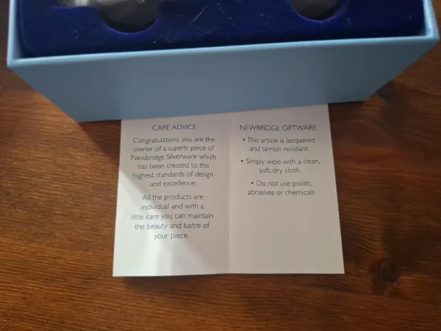 Servilleteros Newbridge Silverware Set 4