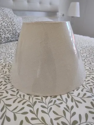 Pantalla Lámpara Lino Beige Zara Home