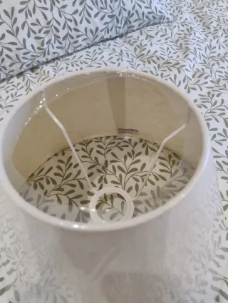 Pantalla Lámpara Lino Beige Zara Home