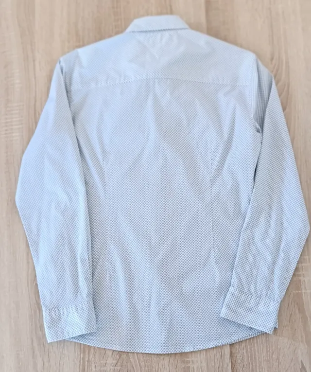 Camisa Tommy Hilfiger Hombre Azul/Blanco