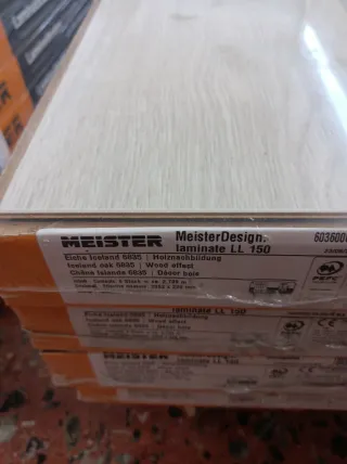 Suelo laminado Meister 8mm