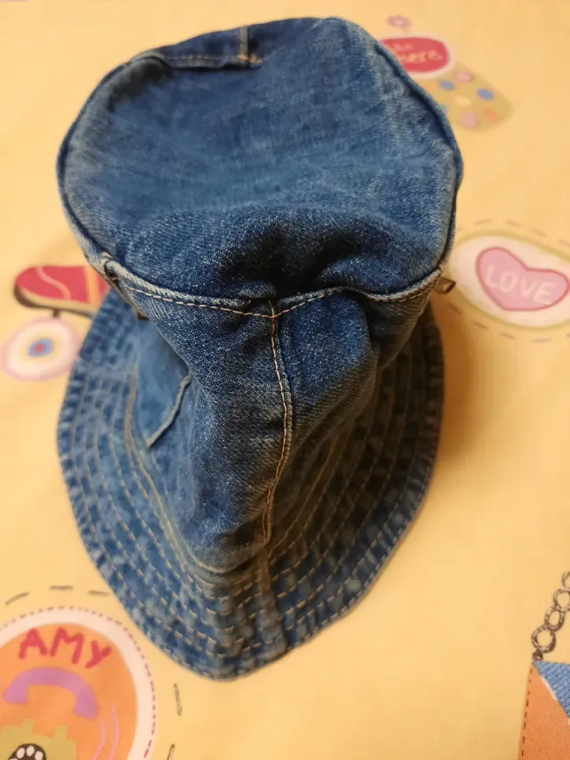 Gorro tejano vaquero con cremallera