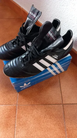 Botas de fútbol Adidas Kaiser Negras